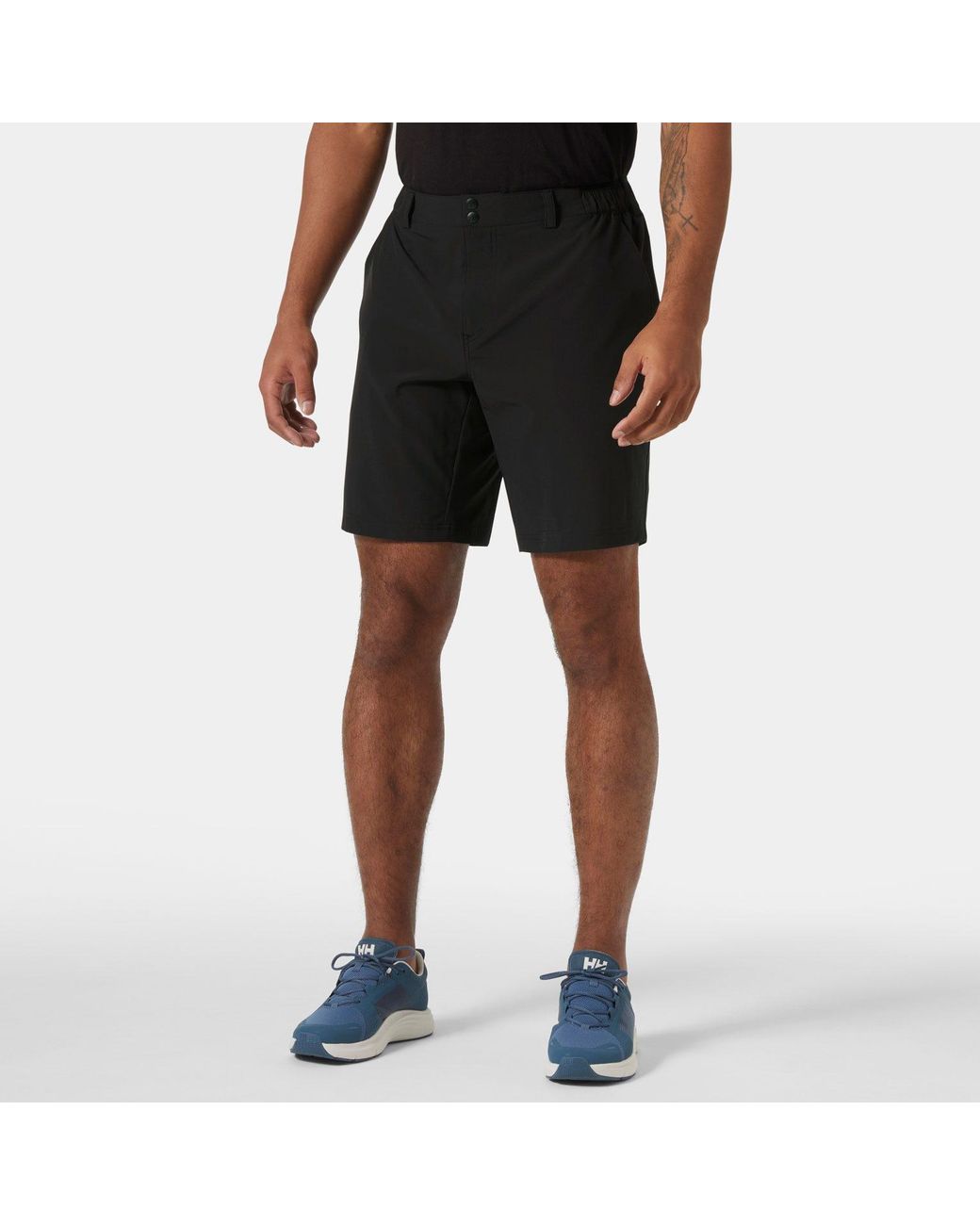 Helly Hansen Black Hp Sirocco Shorts 9" for men