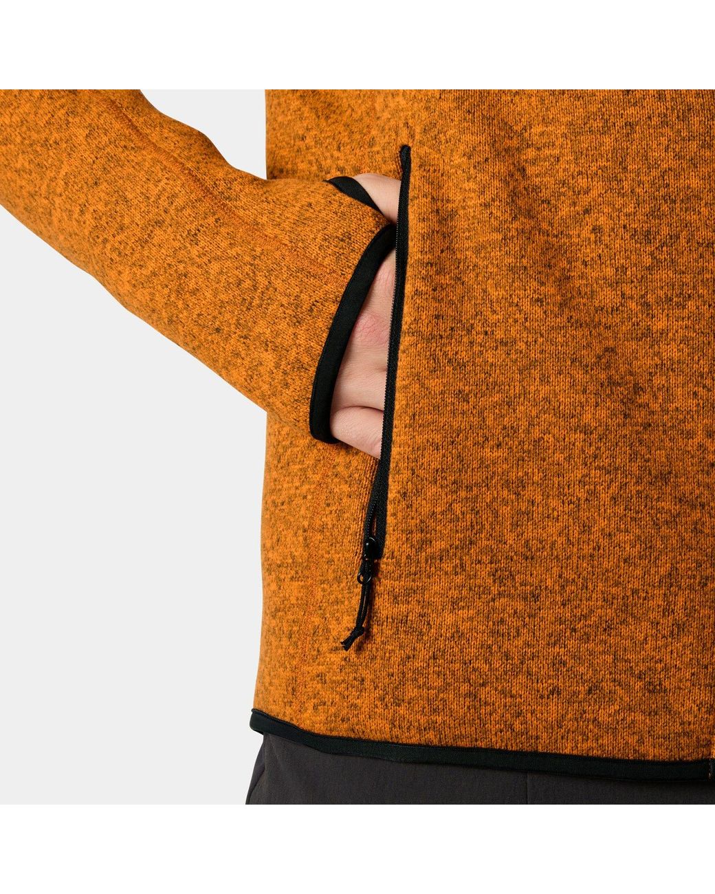 Helly Hansen Orange Varde Fleece Jacket 2.0 for men