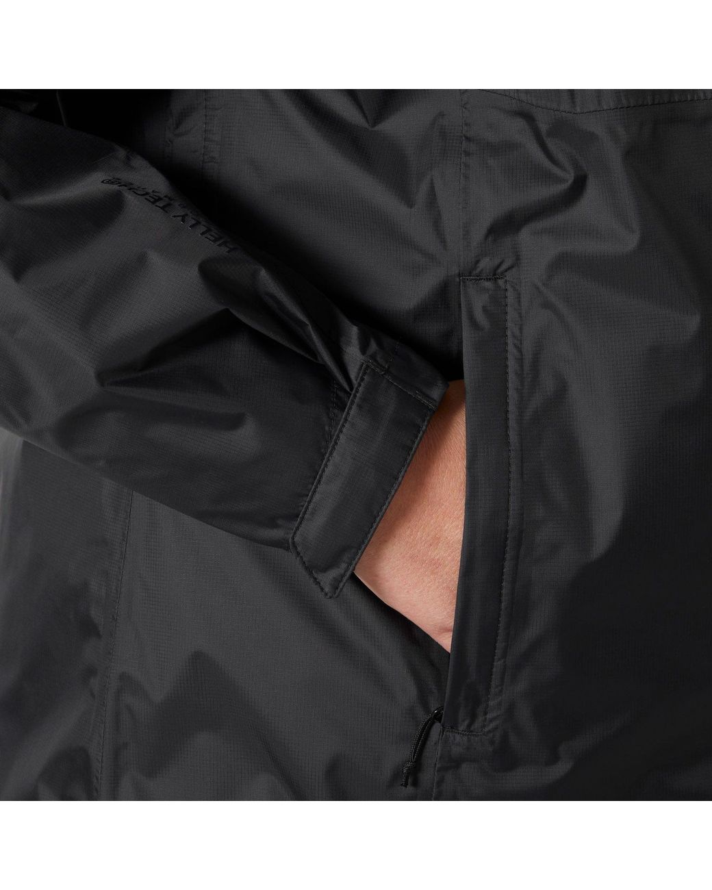 Helly Hansen Black Loke Plus Jacket 2.0