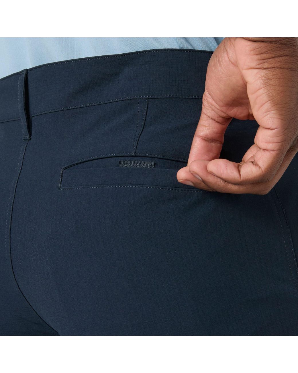 Helly Hansen Blue Quick-Dry Cargo Pants for men