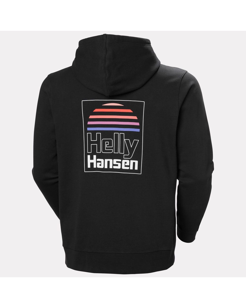 Helly Hansen Black Core Graphic Hoodie for men