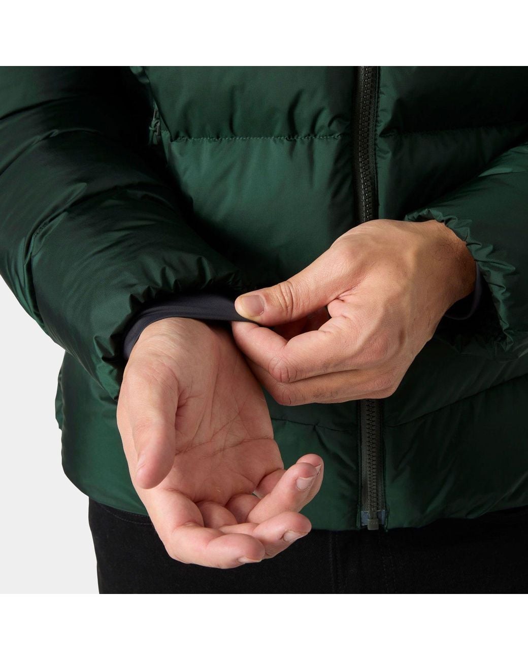 Helly Hansen Green Stride Puffy Jacket for men