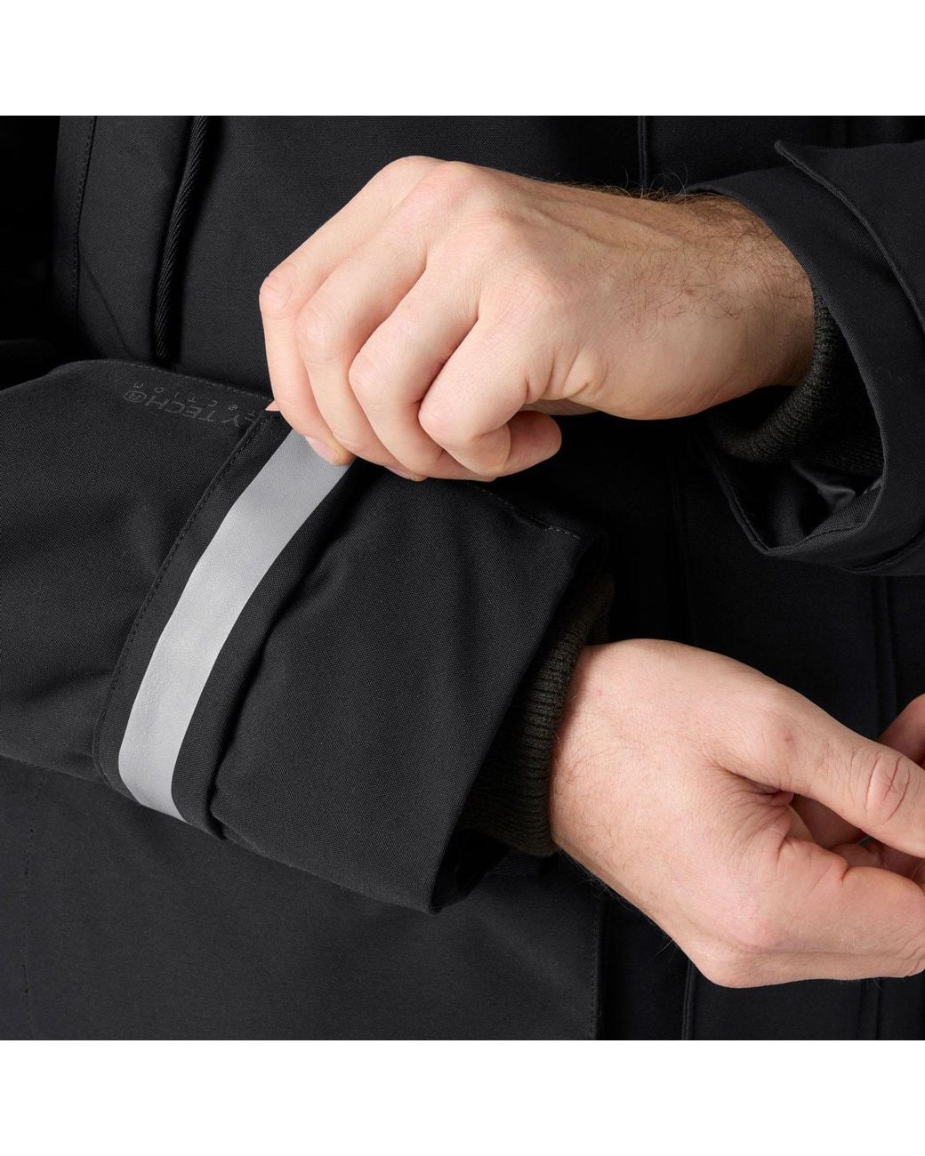 Helly Hansen Black Arctic Boreal Parka for men