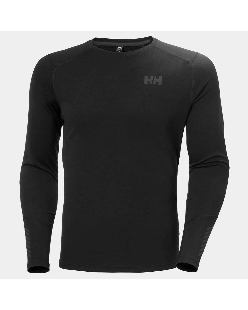 Helly Hansen Black Lifa Active Crew Base Layer for men