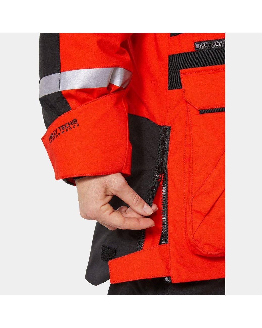 Helly Hansen Red Arctic Patrol Modular Parka 2.0