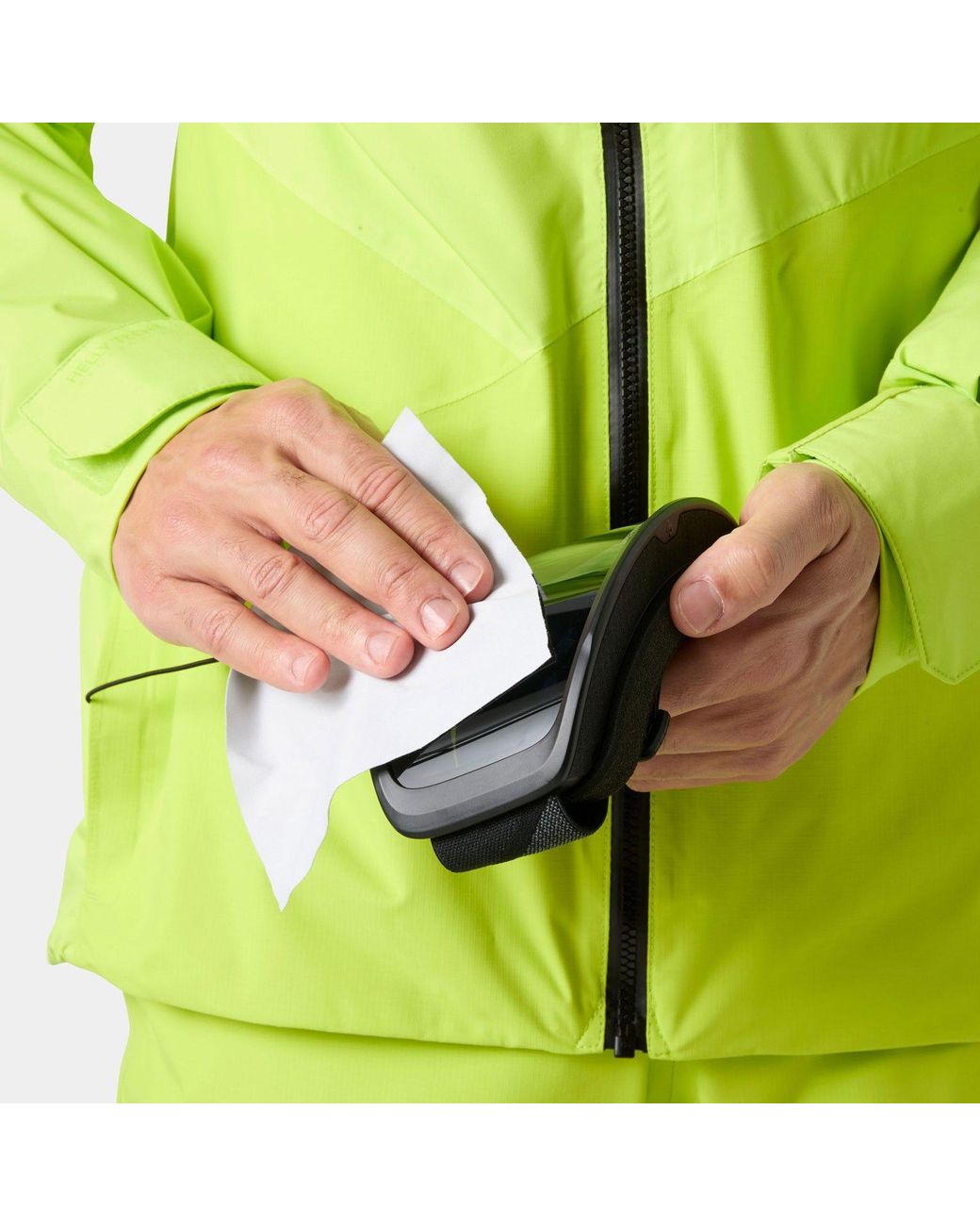 Helly Hansen Green Powdreamer Ski Jacket 3.0 for men
