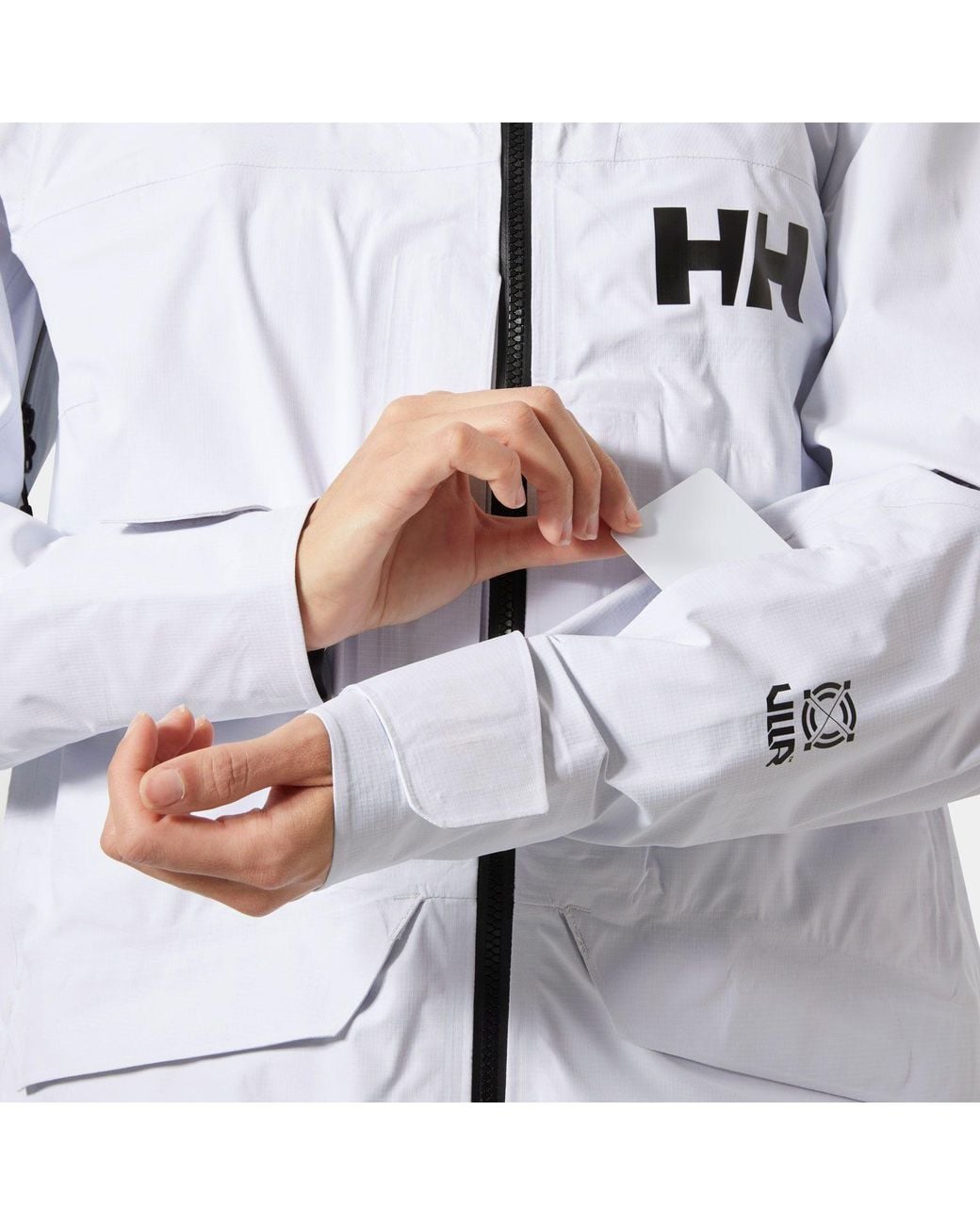 Ridge Infinity Shell Jacket Femme Blanc Helly Hansen en coloris White