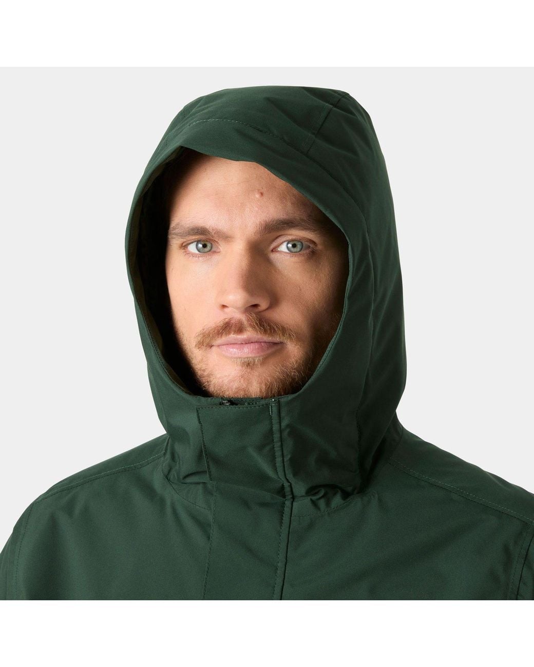 Helly Hansen Green Brussel Insulated Raincoat for men