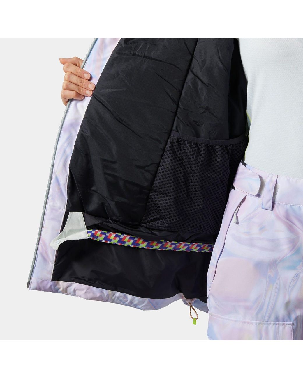 Helly Hansen Multicolor Powchaser Asymmetric Ski Jacket