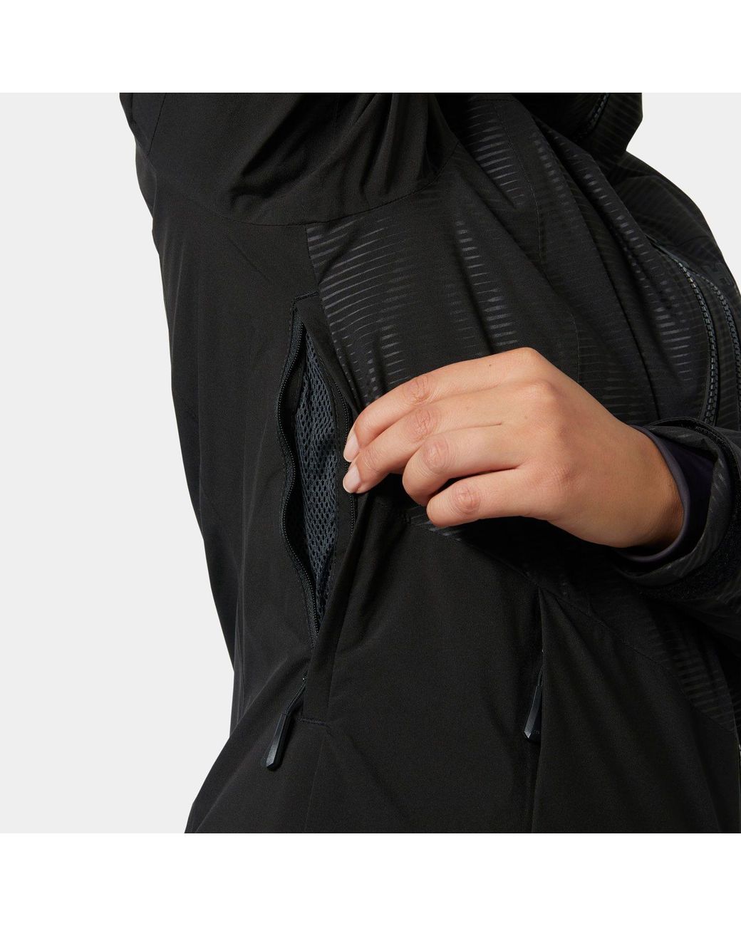 Helly Hansen Black Val-D'Isère 3.0 Jacket