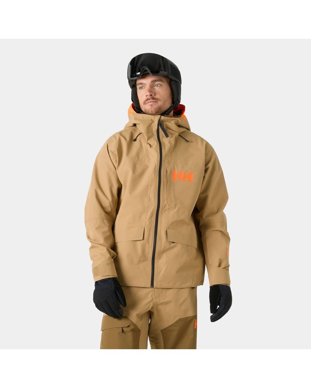 Helly Hansen Natural Emiko Shell Ski Jacket for men