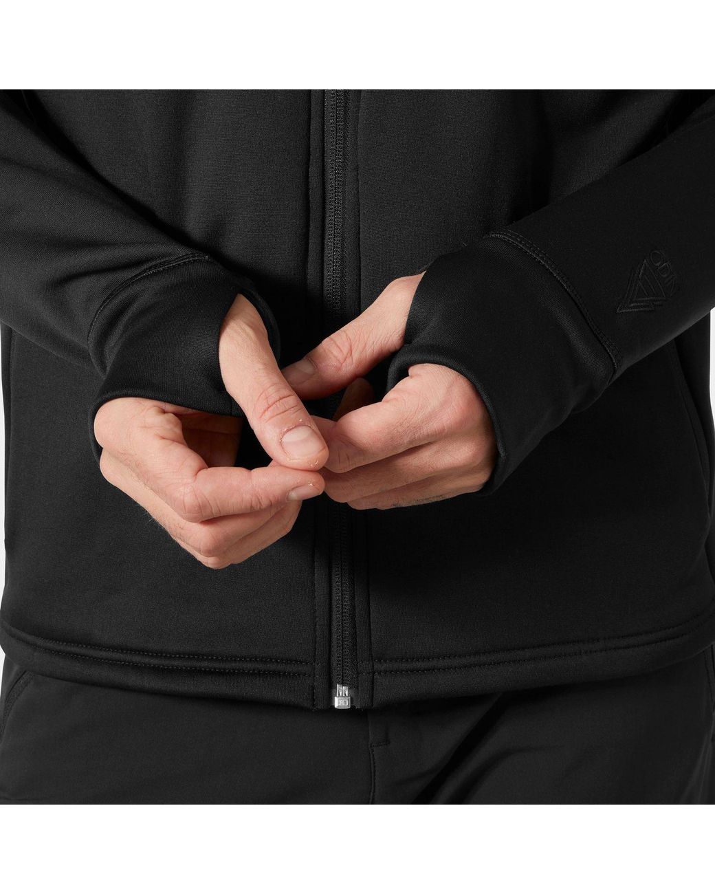 Helly Hansen Black Odin Thermal Pro Fleece Jacket for men