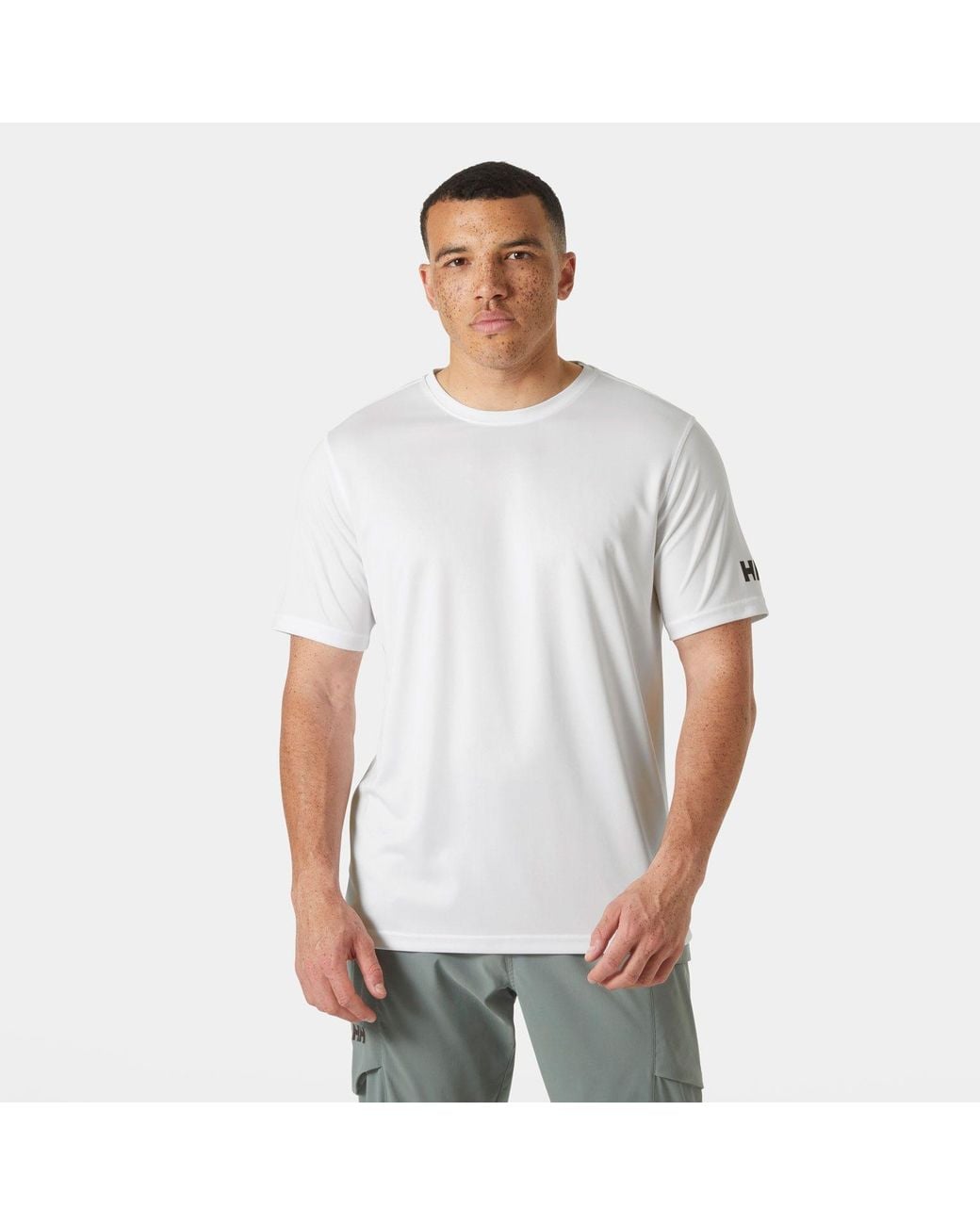 Hh Tech T-Shirt 2.0 Bianco di Helly Hansen in White da Uomo