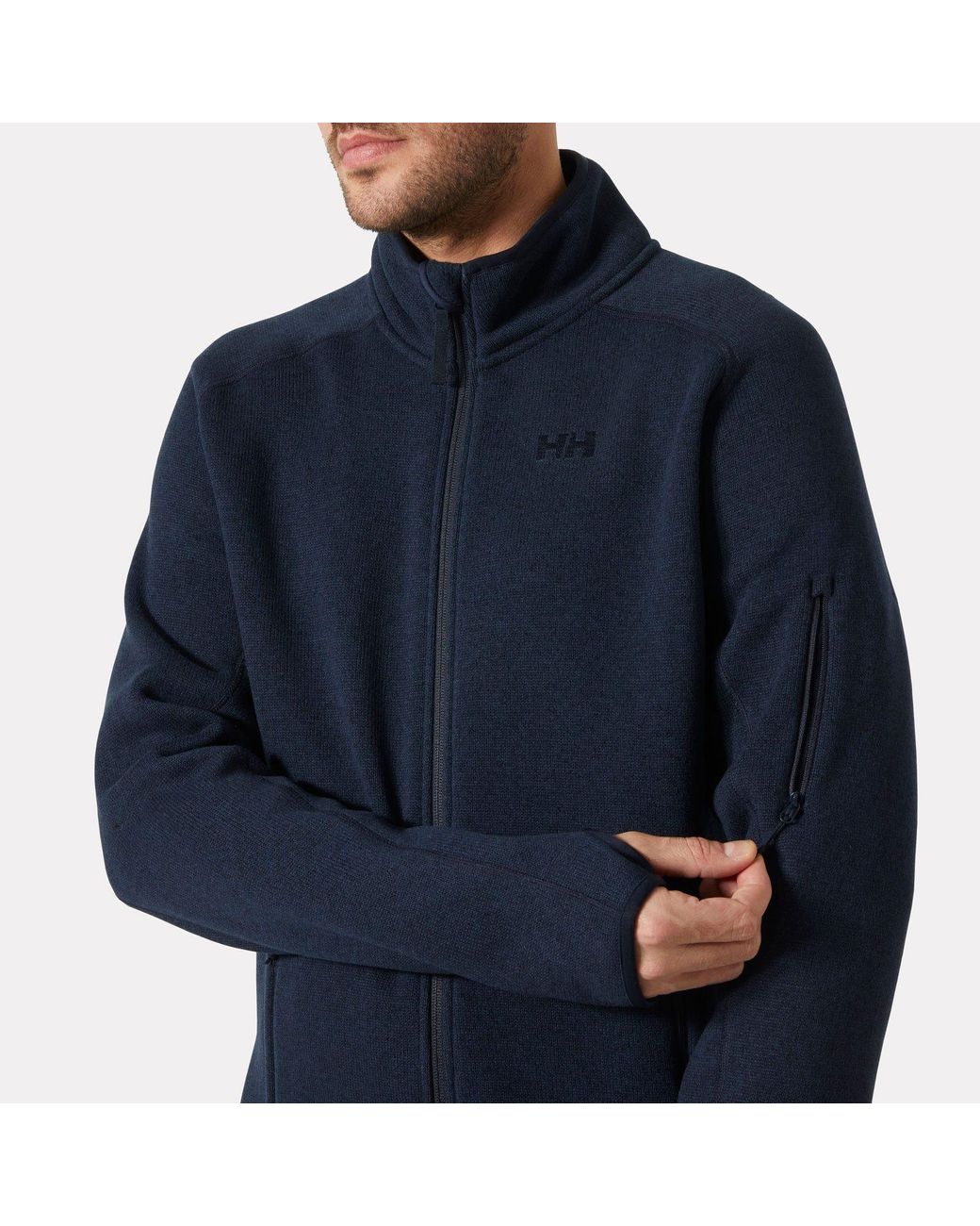 Helly Hansen Blue Varde Fleece Jacket 2.0 for men