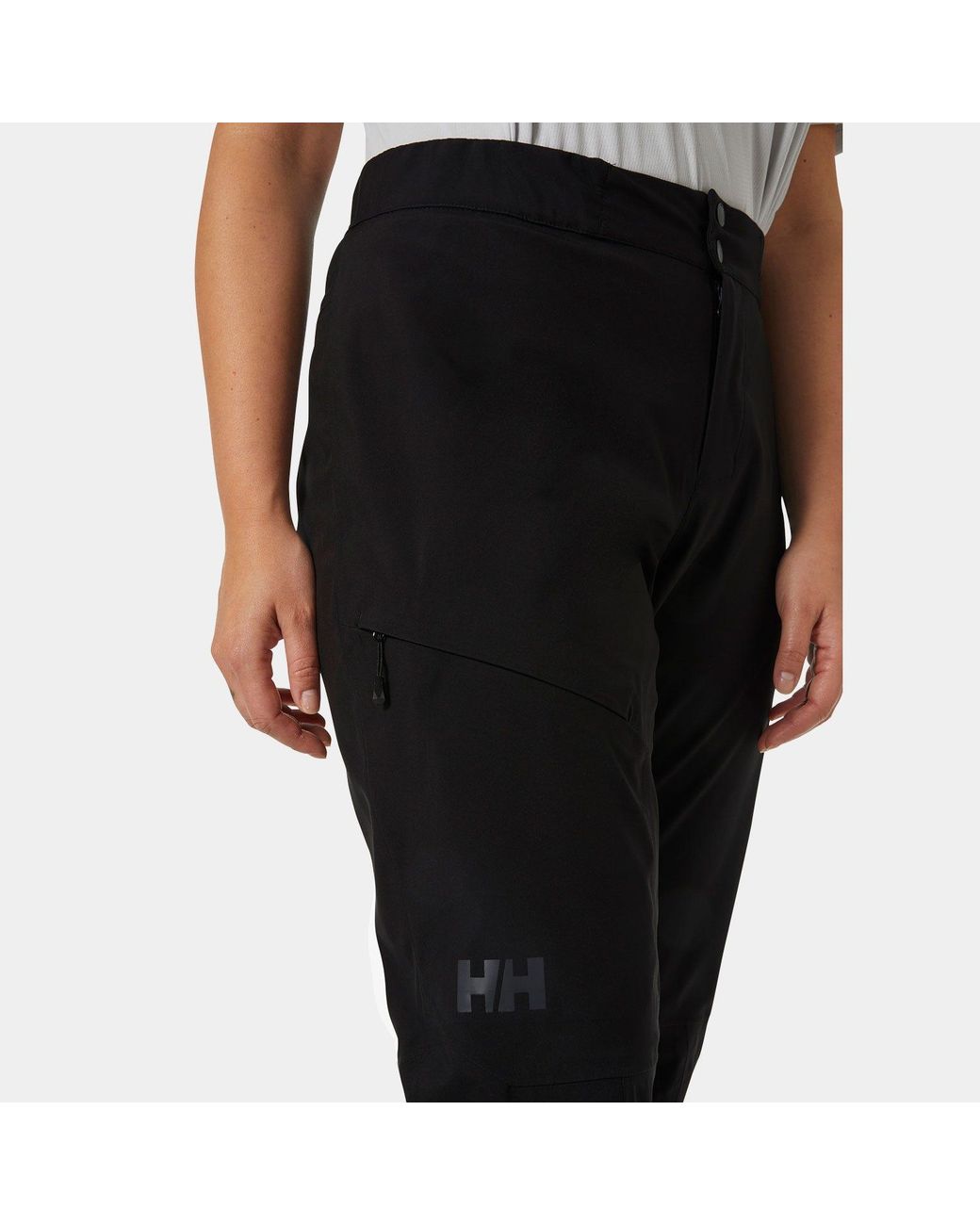 Helly Hansen Black Verglas 3 Layer Shell Trousers