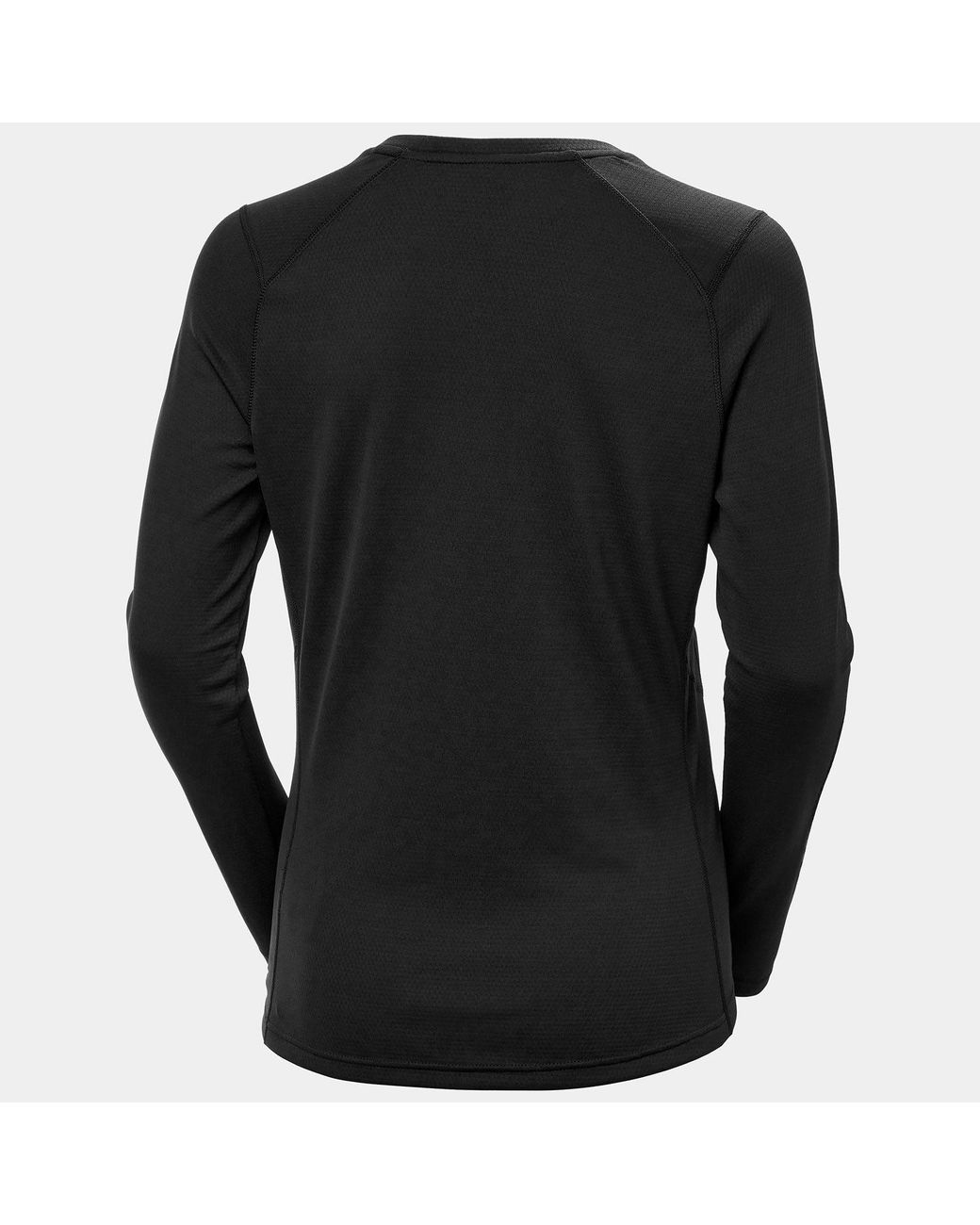 Helly Hansen Black Lifa Active Crew Base Layer