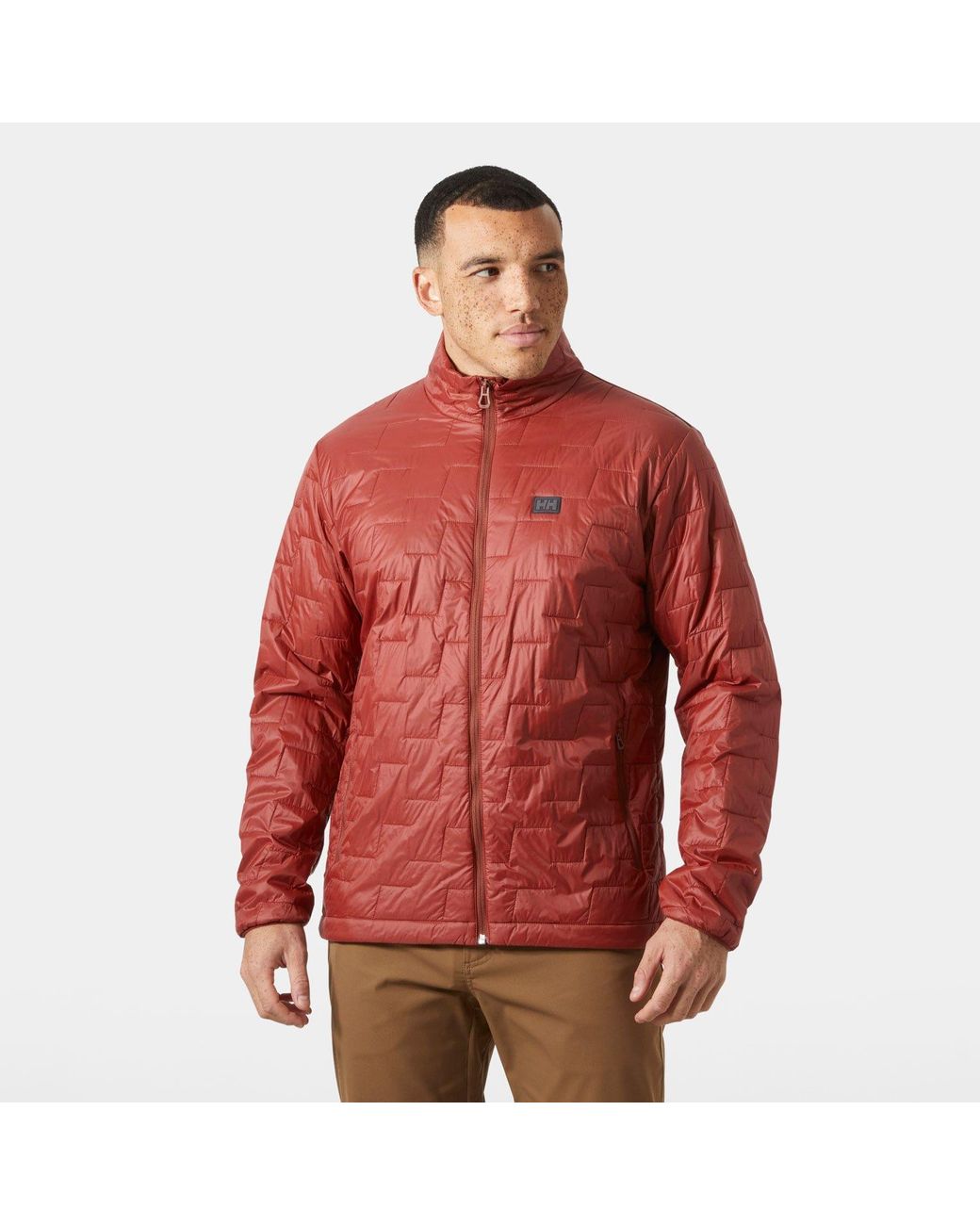 Helly Hansen Red Lifaloft Lightweight Insulator Jacket for men