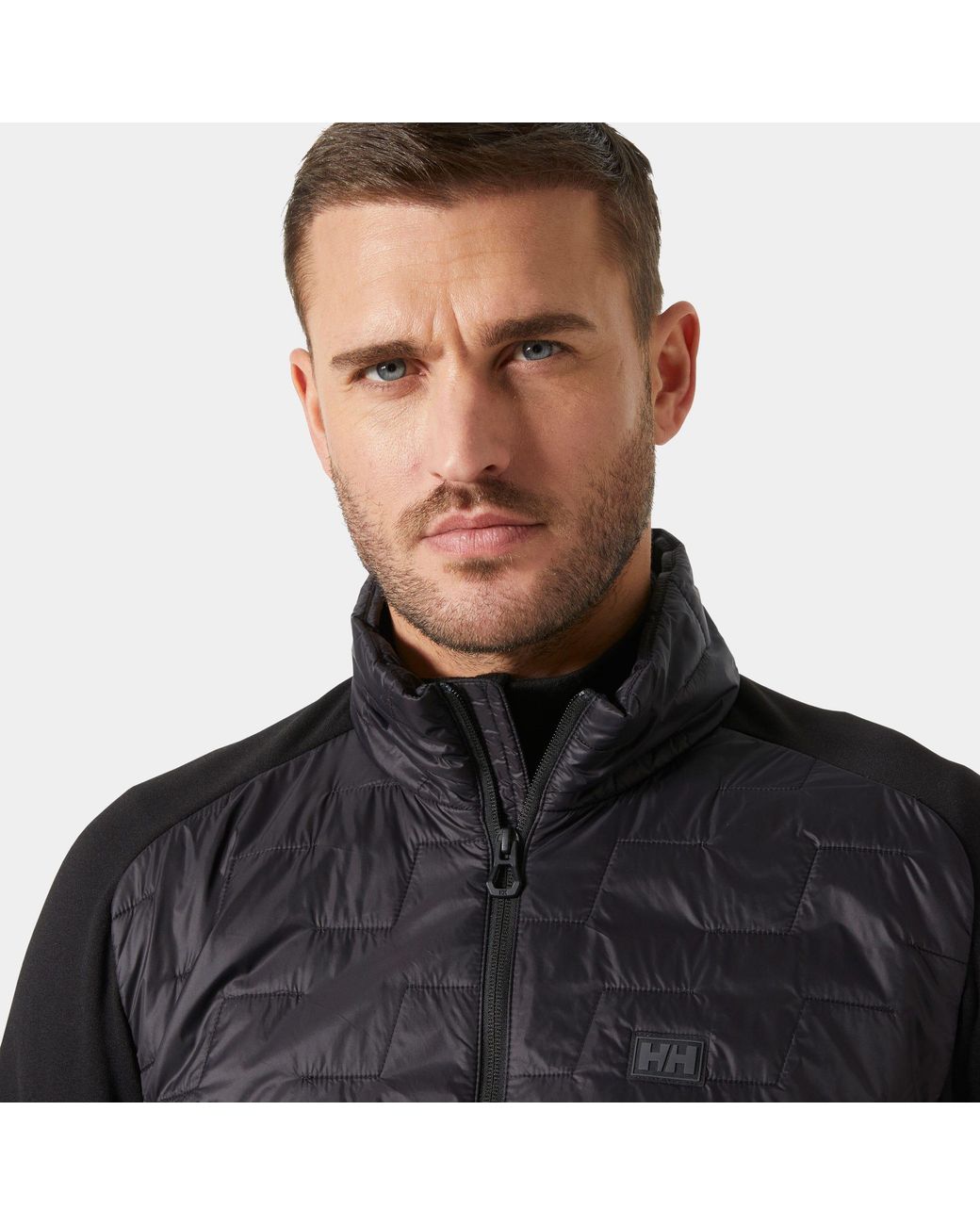 Helly Hansen Black Lifa Loft Hybrid Jacket for men