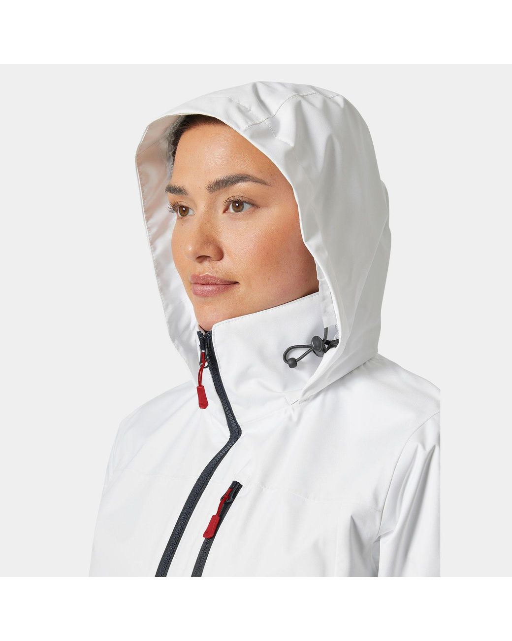 Helly Hansen Gray Crew Hooded Jacket 2.0