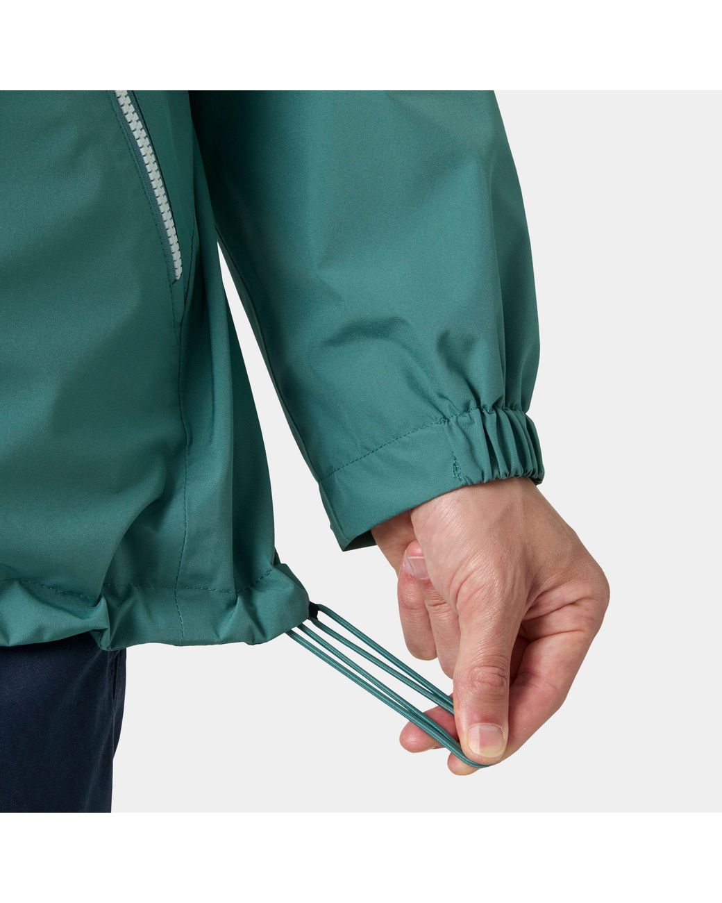 Sandoy Rain Jacket Hombre Helly Hansen de hombre de color Green