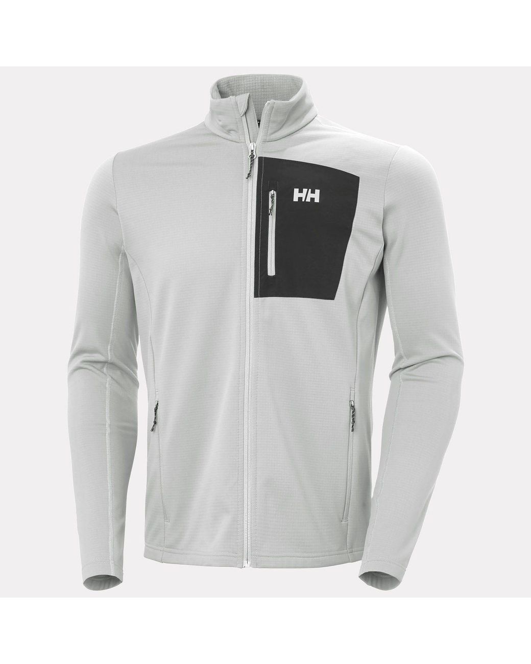 Helly Hansen Gray Versalite Fleece Jacket for men