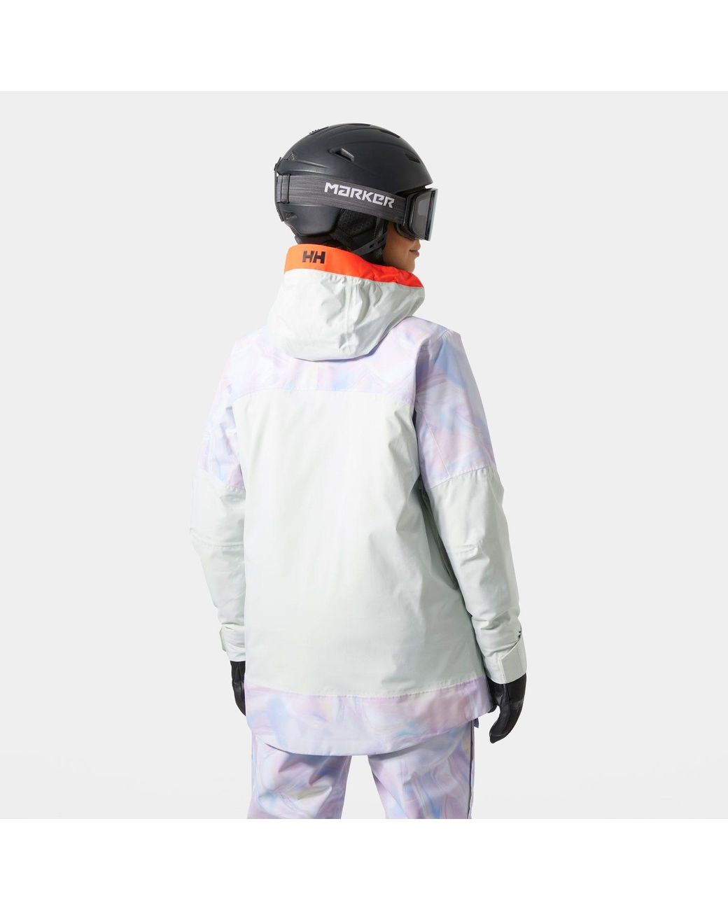 Helly Hansen Multicolor Powchaser Asymmetric Ski Jacket