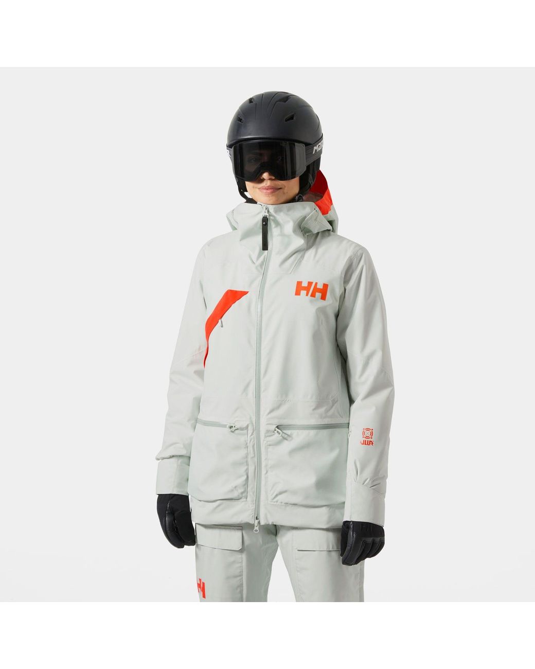 Helly Hansen Metallic Whitewall Lifaloft 3.0 Ski Jacket