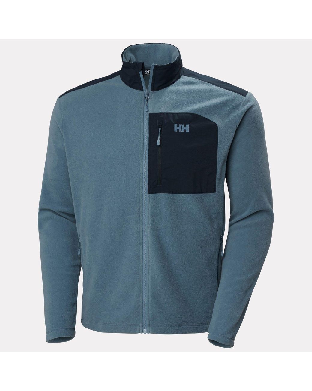 Helly Hansen Blue Daybreaker Block Microfleece Jacket for men