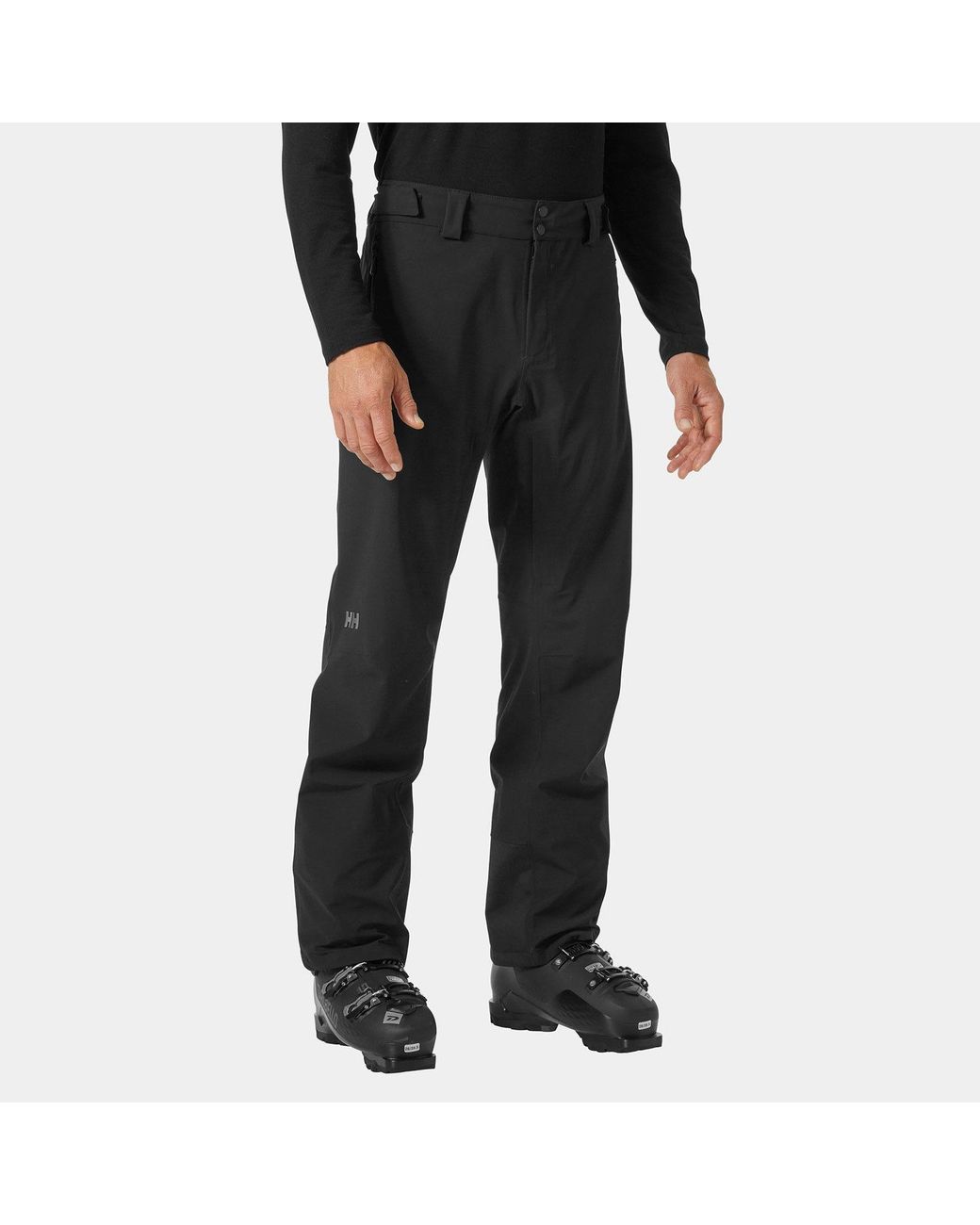 Helly Hansen Black Swift 3l Shell Trousers for men