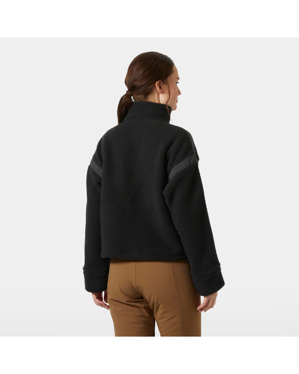 Helly Hansen Black Imperial Pile Zip Pullover