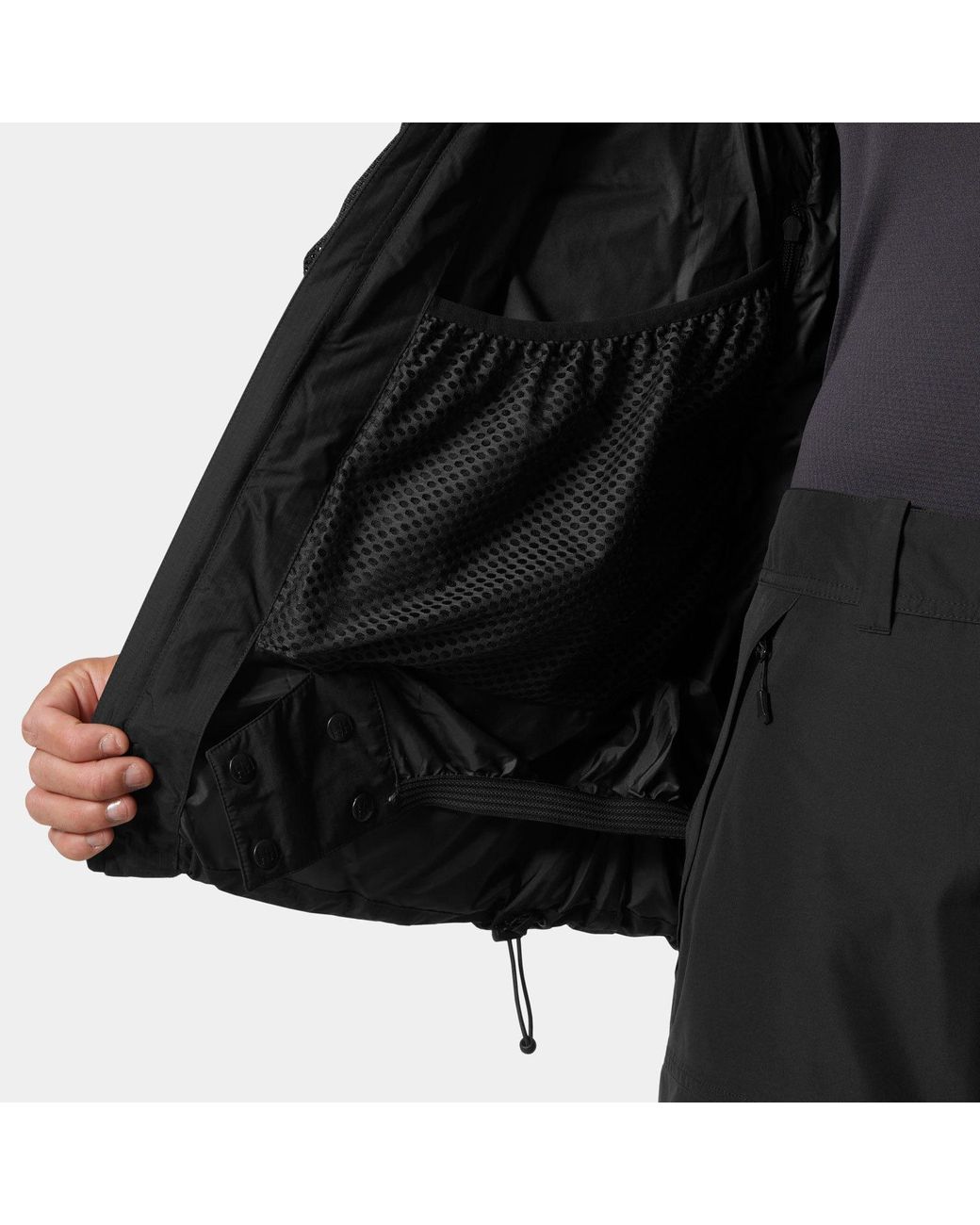 Helly Hansen Black Emiko Ridable Puffy Jacket for men