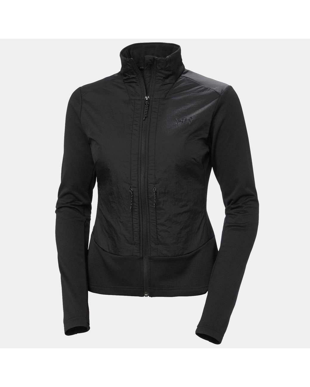 Helly Hansen Black Versalite Hybrid Fleece Jacket