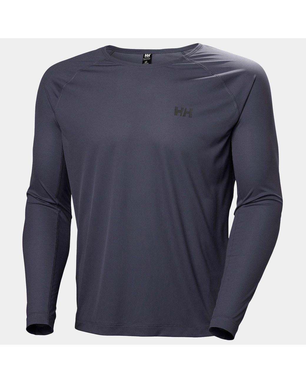 Helly Hansen Blue Trail Long Sleeve T-Shirt for men