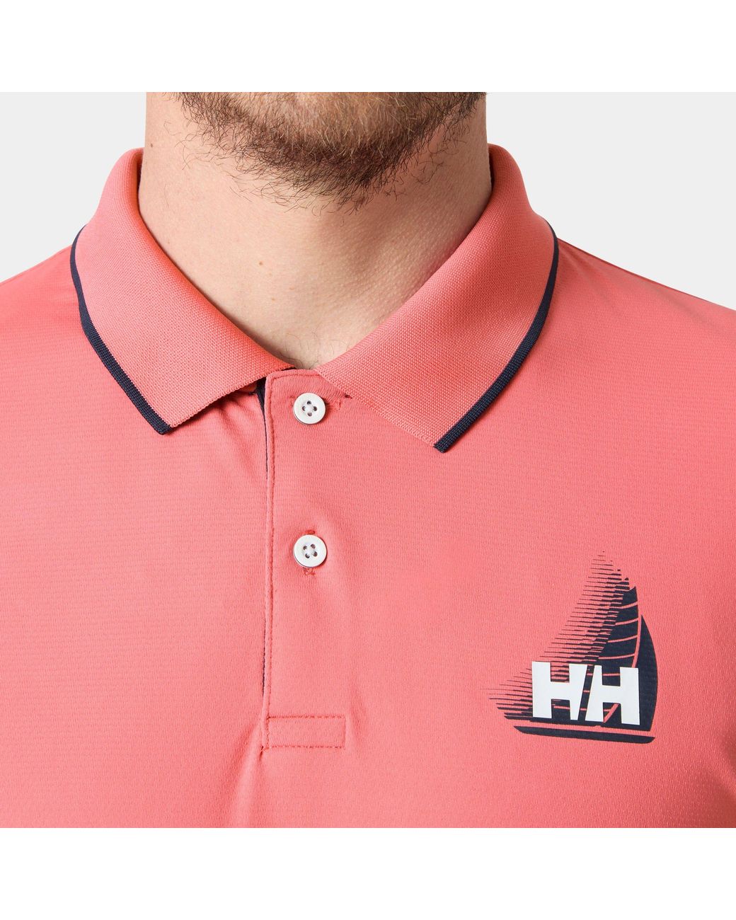 Helly Hansen Red Hp Figari Polo for men