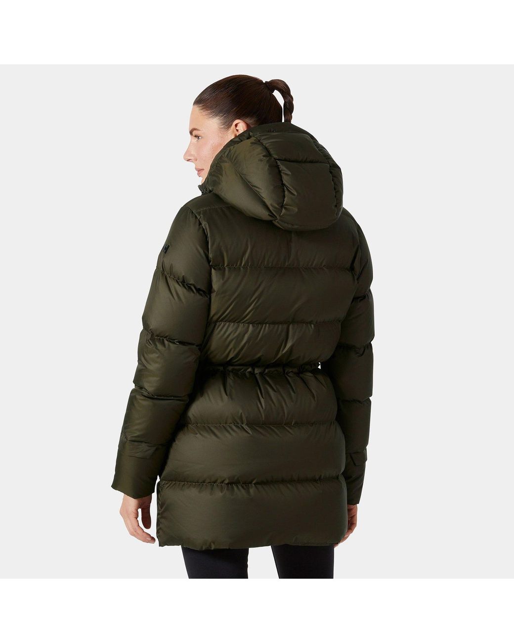 Helly Hansen Green W Essence Down Winter Jacket