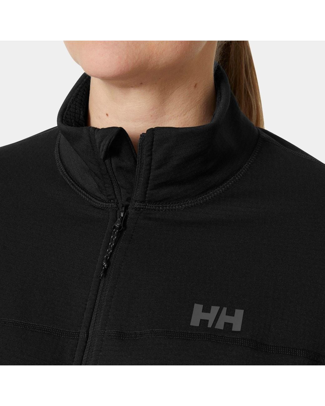 Helly Hansen Black Versalite Fleece Jacket Plus