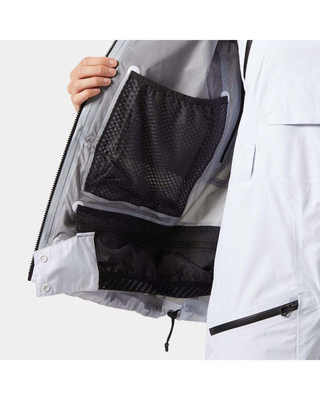 Ridge Infinity Shell Jacket Femme Blanc Helly Hansen en coloris White