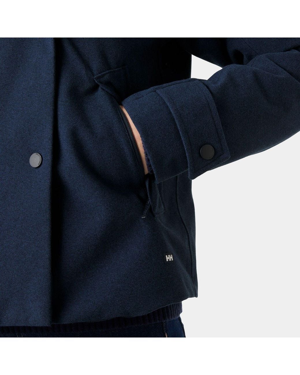 Helly Hansen Blue Marstrand Short Insulated Peacoat