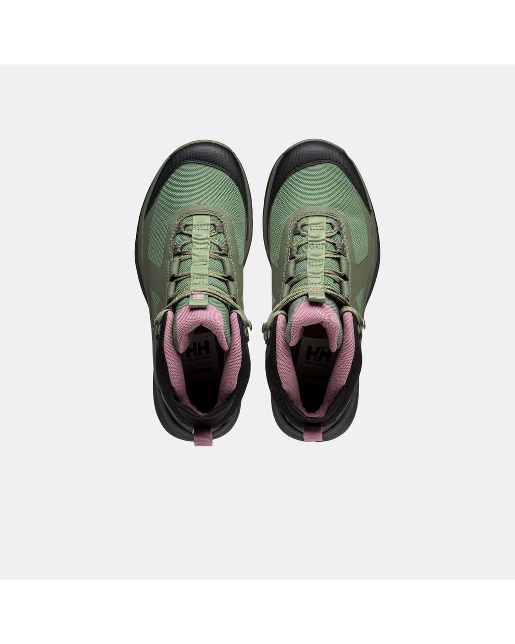 Helly Hansen Green Cascade Mid V2 Helly Tech Hiking Shoes