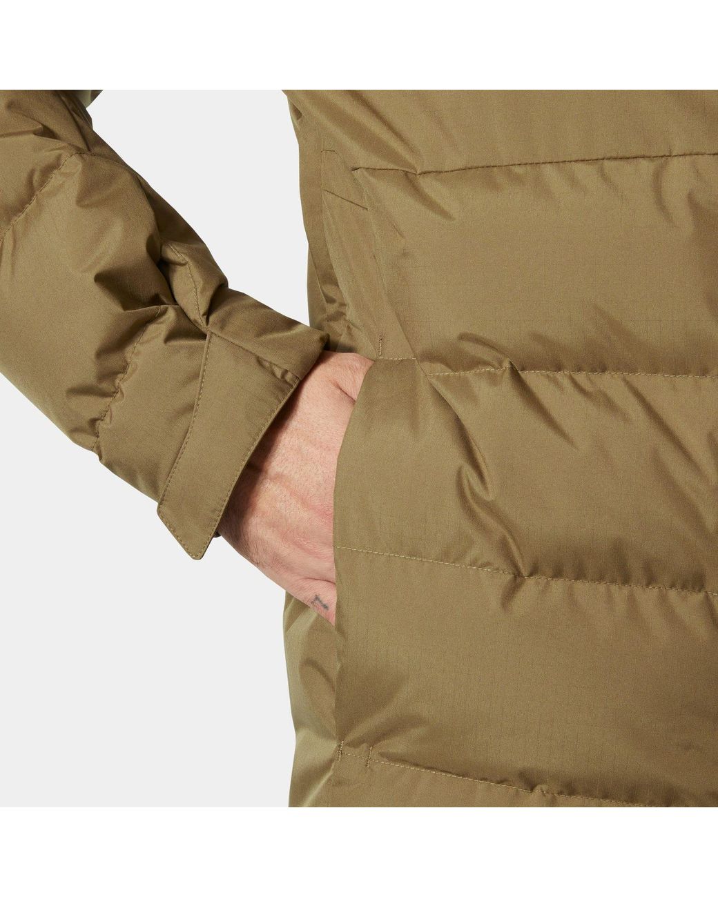 Helly Hansen Green Kvitfjell Race Puffy Ski Jacket for men