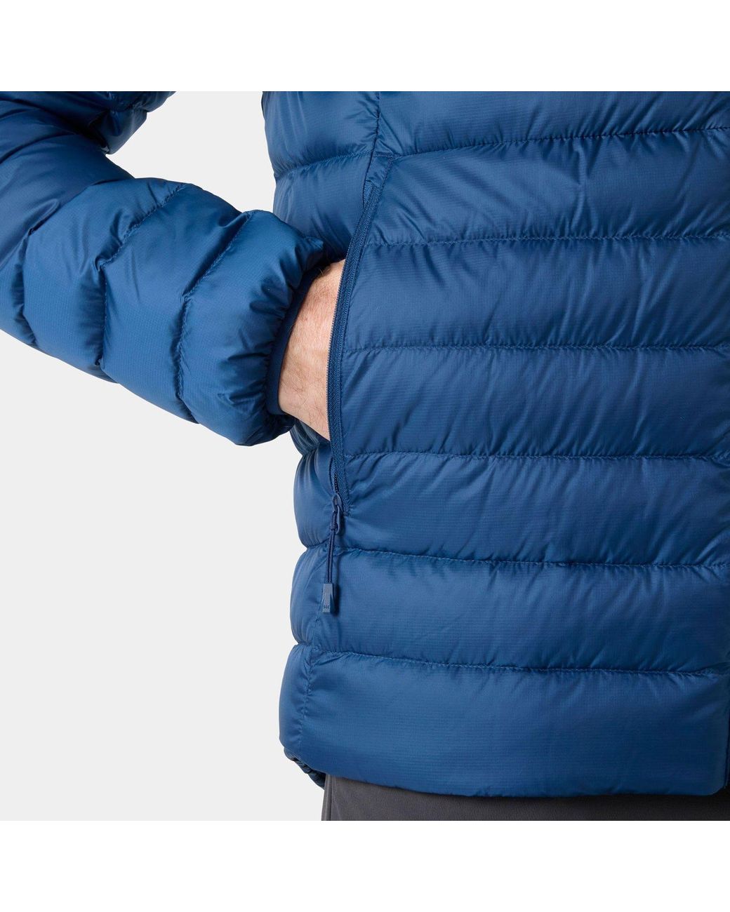 Helly Hansen Blue Verglas Hooded Down Jacket 2.0 for men