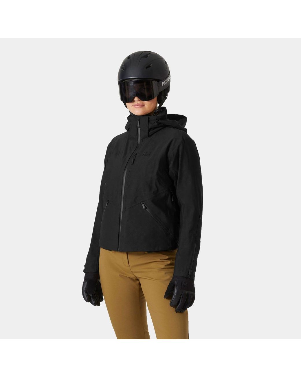 Helly Hansen Black Kvitfjell 3-In-1 Shell Ski Jacket