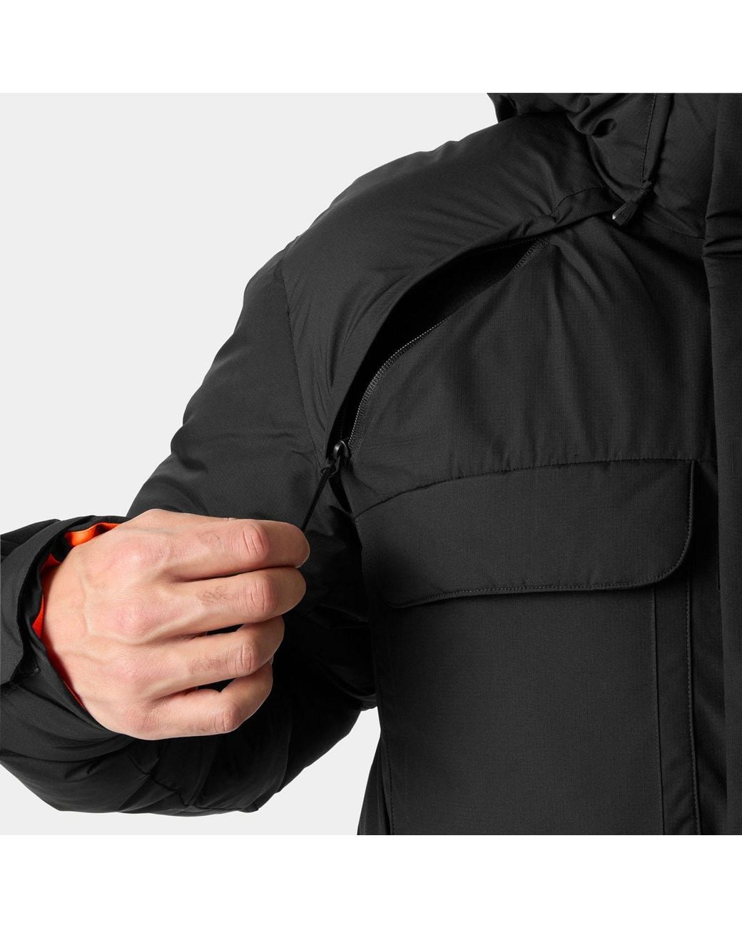 Helly Hansen Black Ullr D Megahertz Puffy Jacket