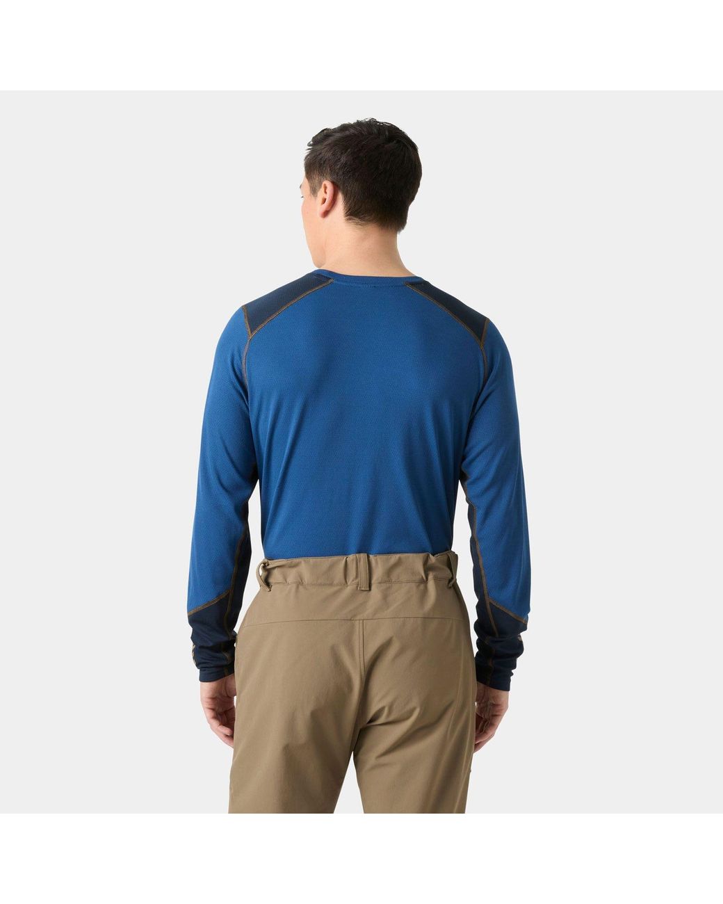 Helly Hansen Blue Lifa Active Crew Base Layer for men