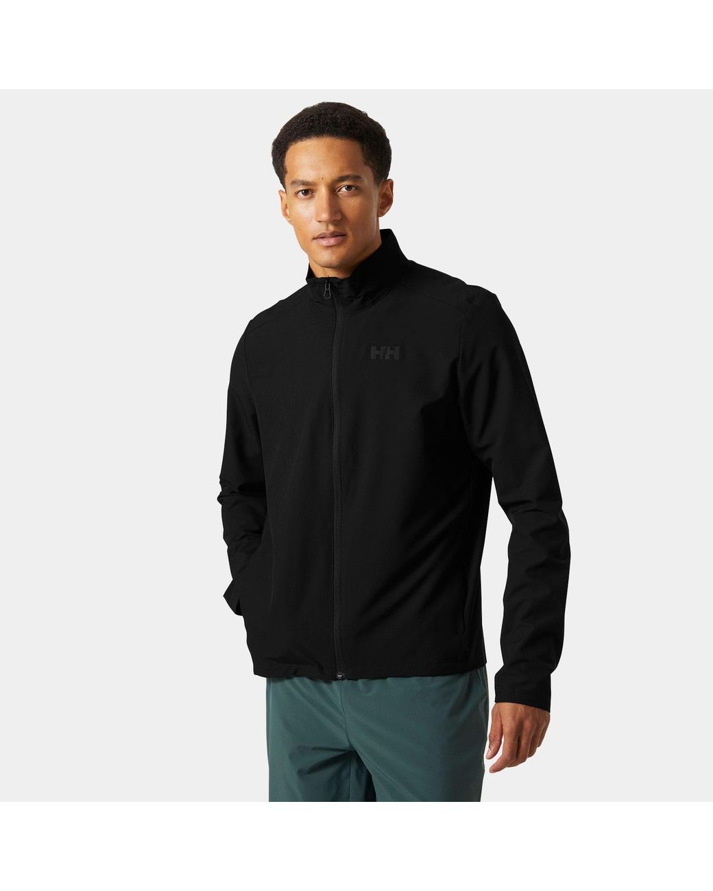 Helly Hansen Black Sirdal Softshell Jacket for men