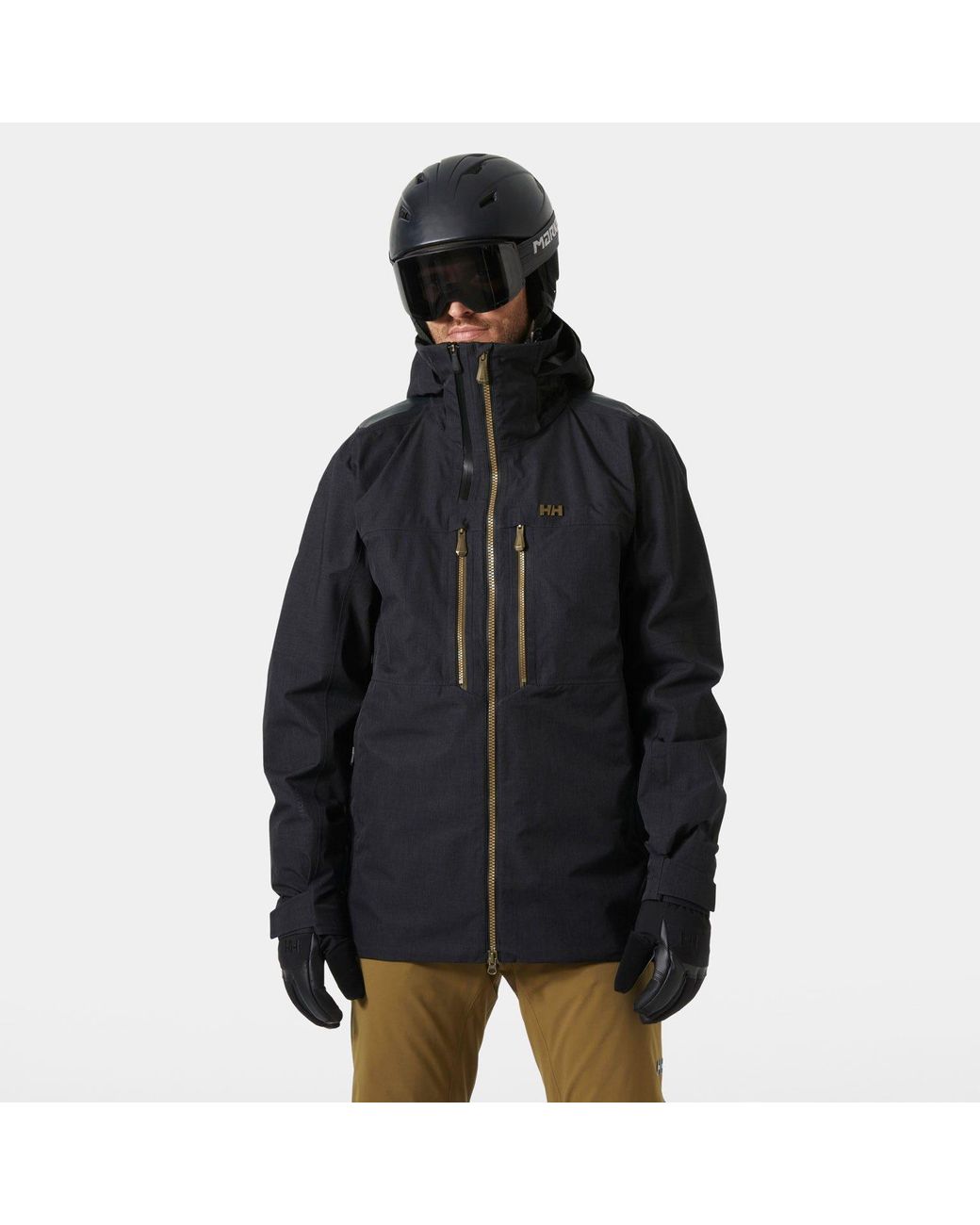 Helly Hansen Black Atlas Infinity H2Flow Shell for men