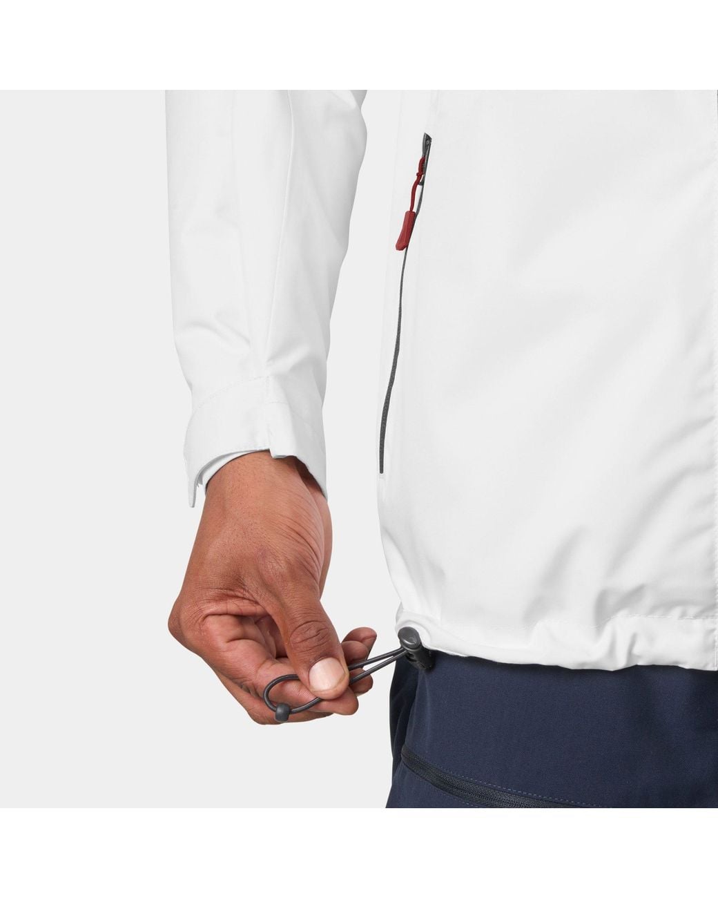 Helly Hansen Gray Crew Hooded Midlayer Jacket 2.0 for men