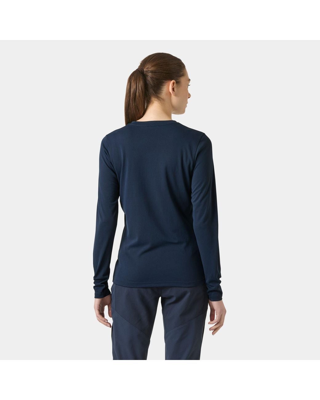 Helly Hansen Blue Lifa Active Solen Long Sleeve