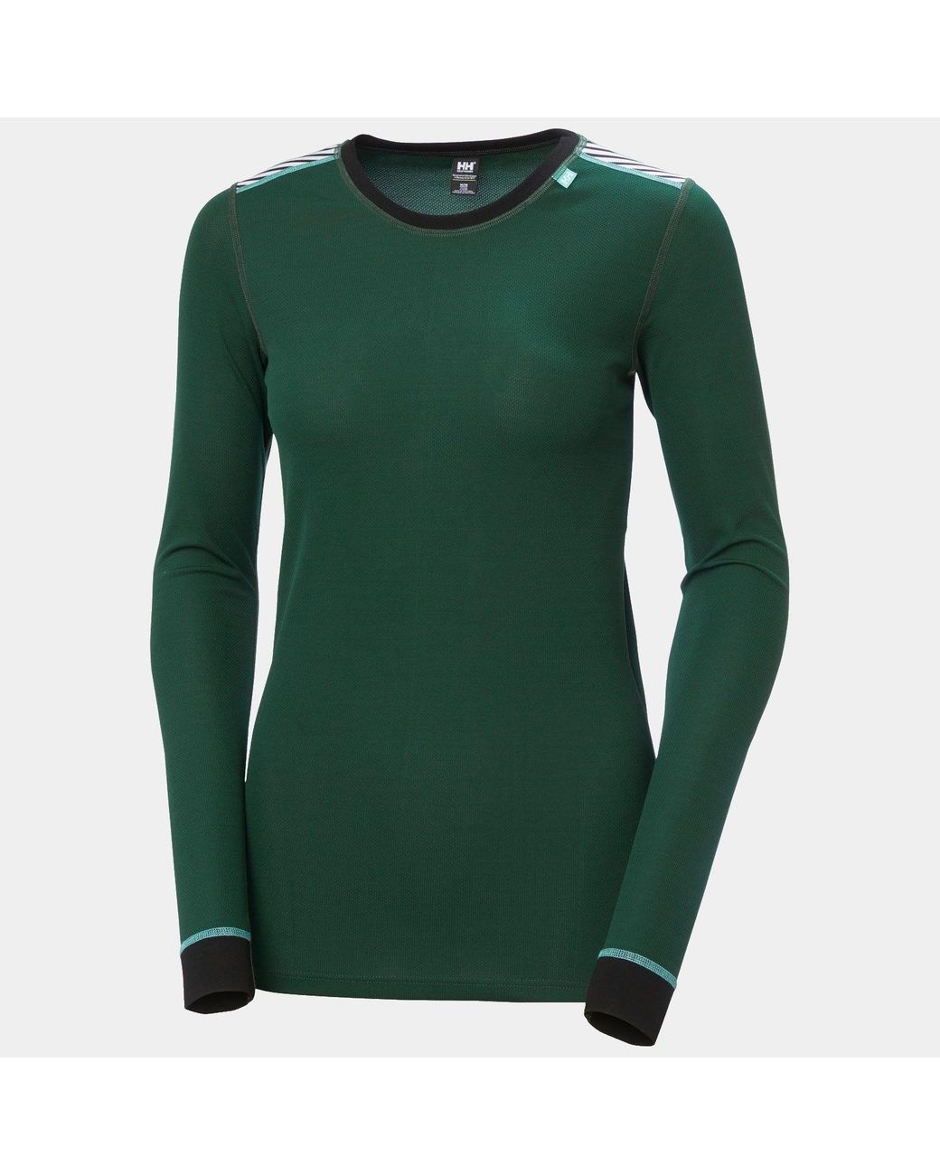 Helly Hansen Green Hh Comfort Light Base Layer Set