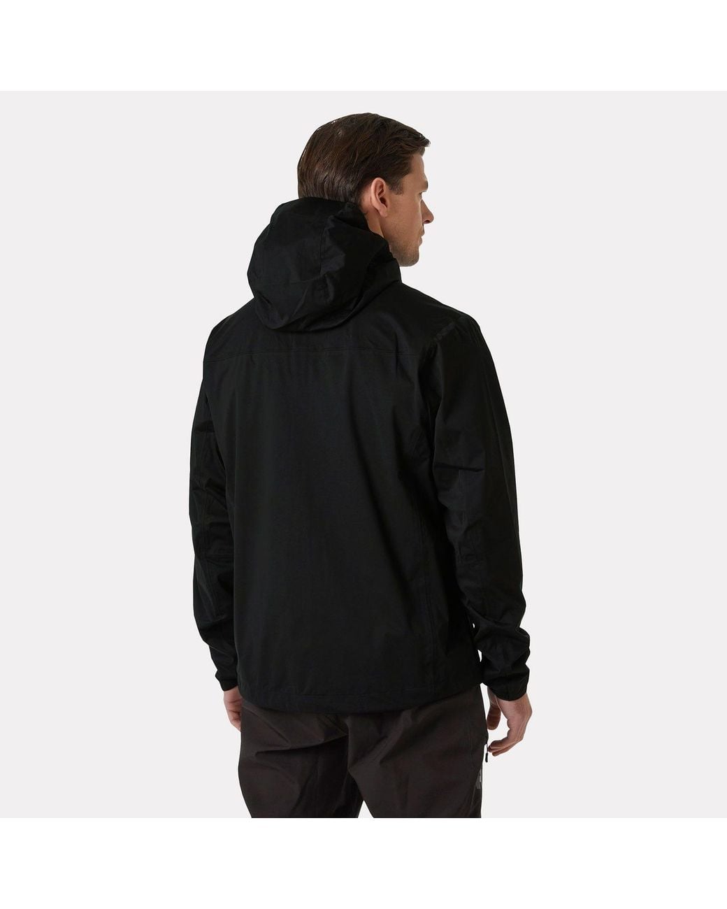 Helly Hansen Black Momentum 3-Layer Stretch Jacket for men